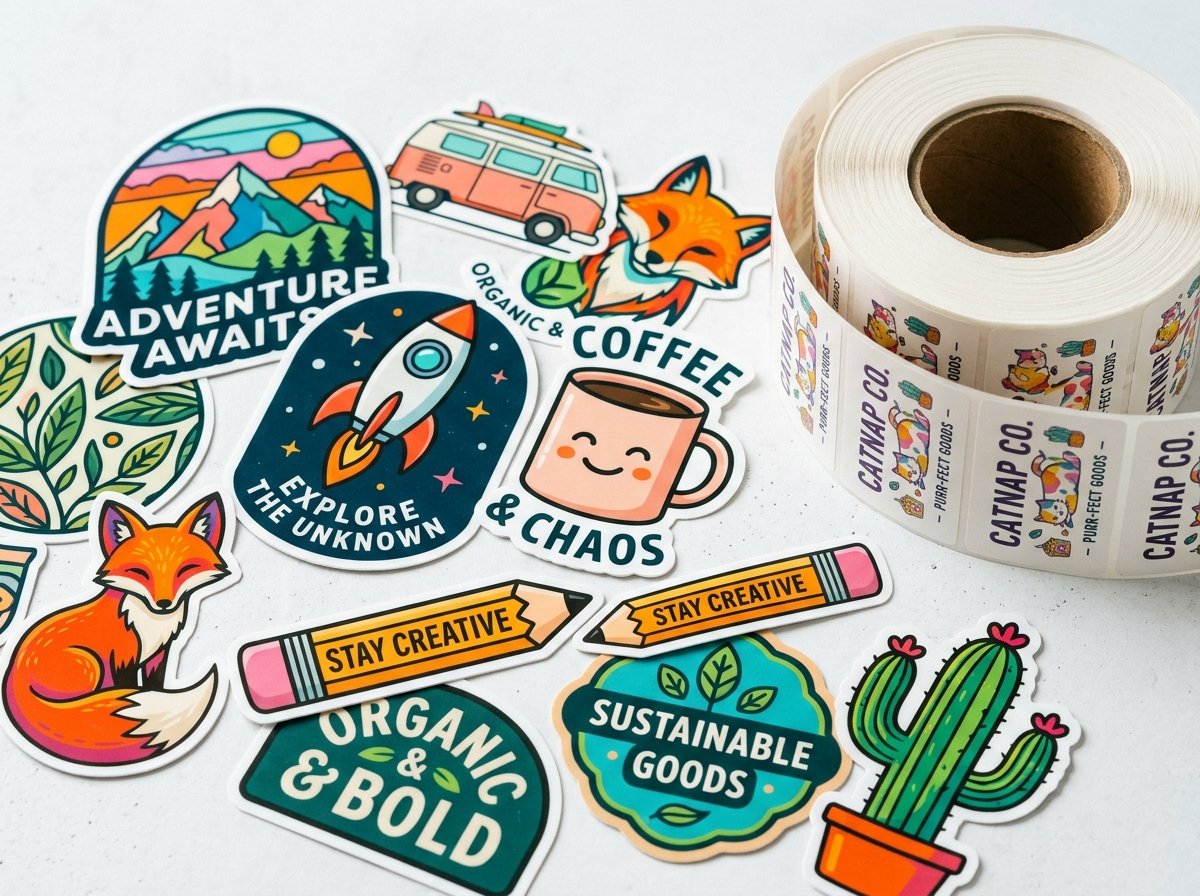 Custom Die-Cut Stickers & Labels